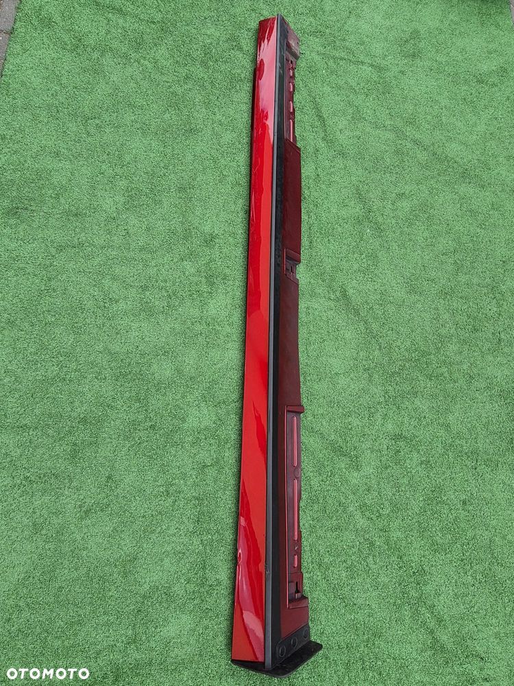 MAZDA 3 Listwa progowa na próg PRAWA w kolor bordo czerwony 46V RED SOUL HB - 2