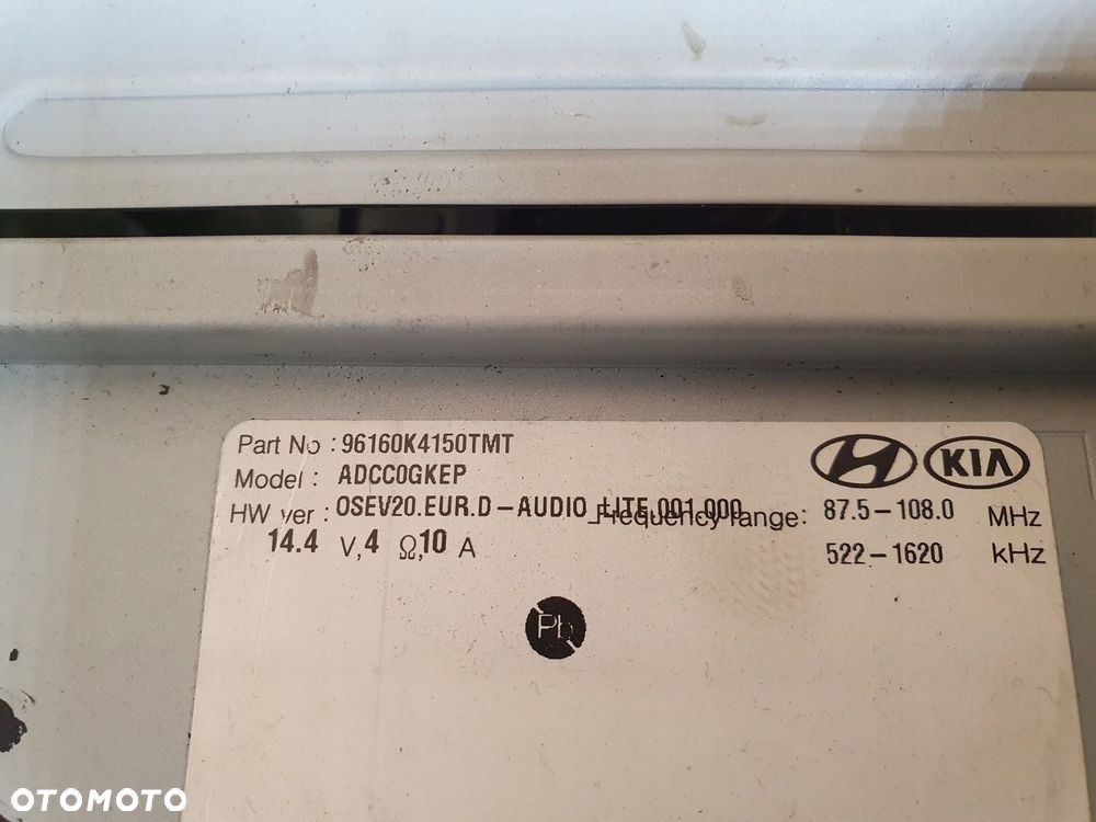 RADIO NAWIGACJA NAVI WYŚWIETLACZ BLUETOOTH KRELL EUROPA HYUNDAI KONA 2018- - 3