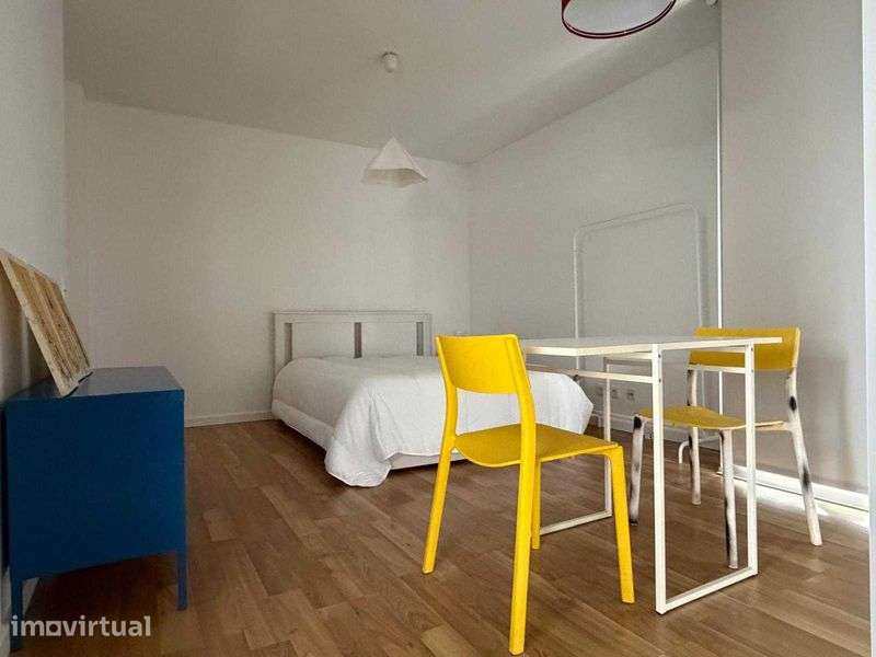 Apartamento T0 Mobilado e com varanda, Condominio Privado - Grande imagem: 5/9