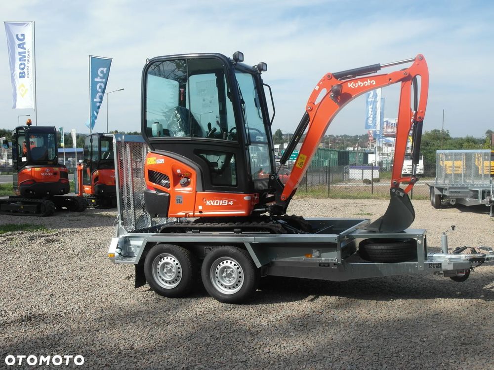 Brenderup MT 2600 , 2600 kg - przyczepa do przewozu koparek i innych maszyn budowalnych - 2