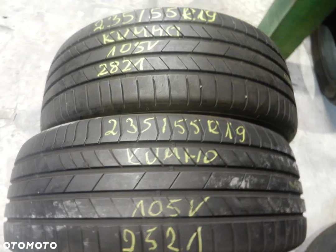 OPONY 235/55R19 KUMHO ECSTA PS71 DOT 2821 7.3MM - 1