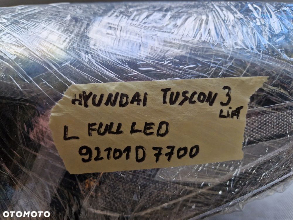 Hyundai Tuscon 3 III Lift Lampa Lewa przód Full LED - 8