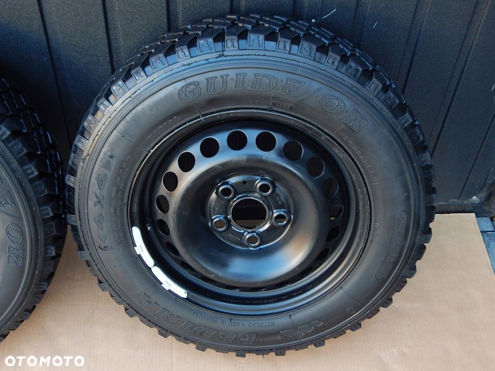 vw t5 koła opony off road terenowe 4x4 r16 215/65 bieżnik 9.32 i 8.22 25r - 8