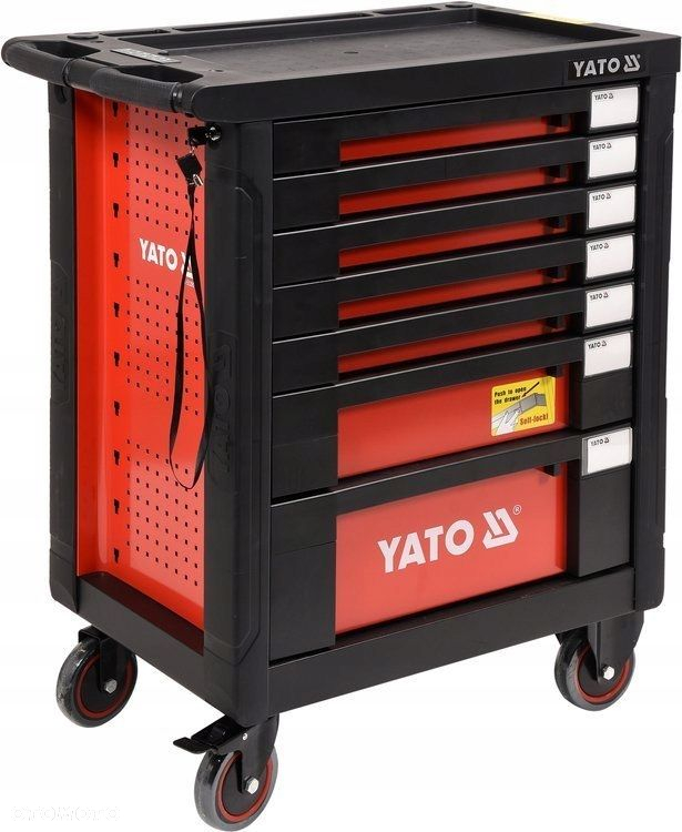 YATO WÓZEK WARSZTATOWY SERWISOWY SZAFKA NARZEDZIOWA YT-55290 212 sztuk - 3