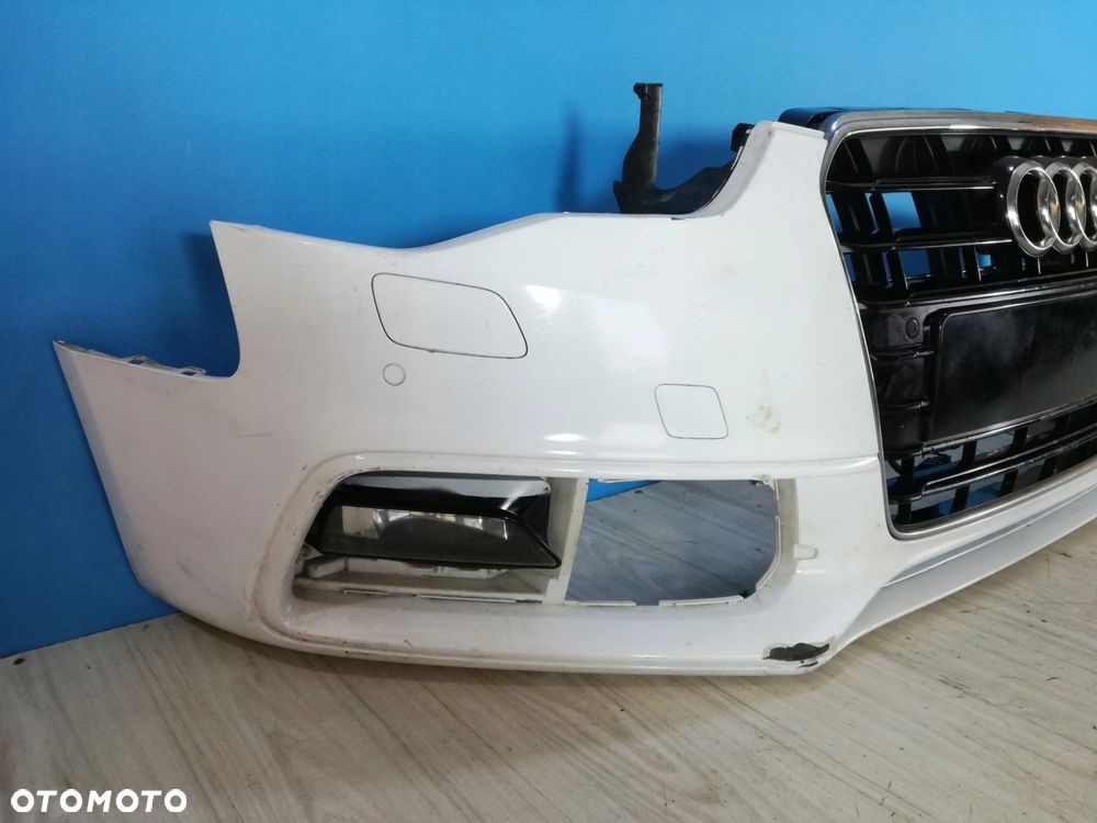 Audi A5 S5 8T0 S-Line zderzak grill przód LY9C 12/16 - 5