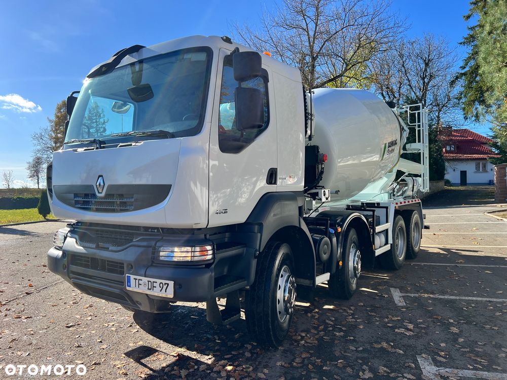 Renault KERAX 460DXI EURO5, BETONOMIESZARKA,ORGINAŁ, 8x4, Manual,STETTER SCHWING10m3, STAN IDEALNY, - 5