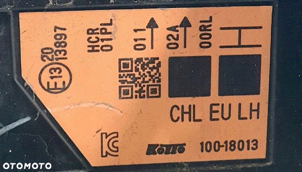 Nissan Qashqai Reflektor Lewy KOITO 100-18013 - 6