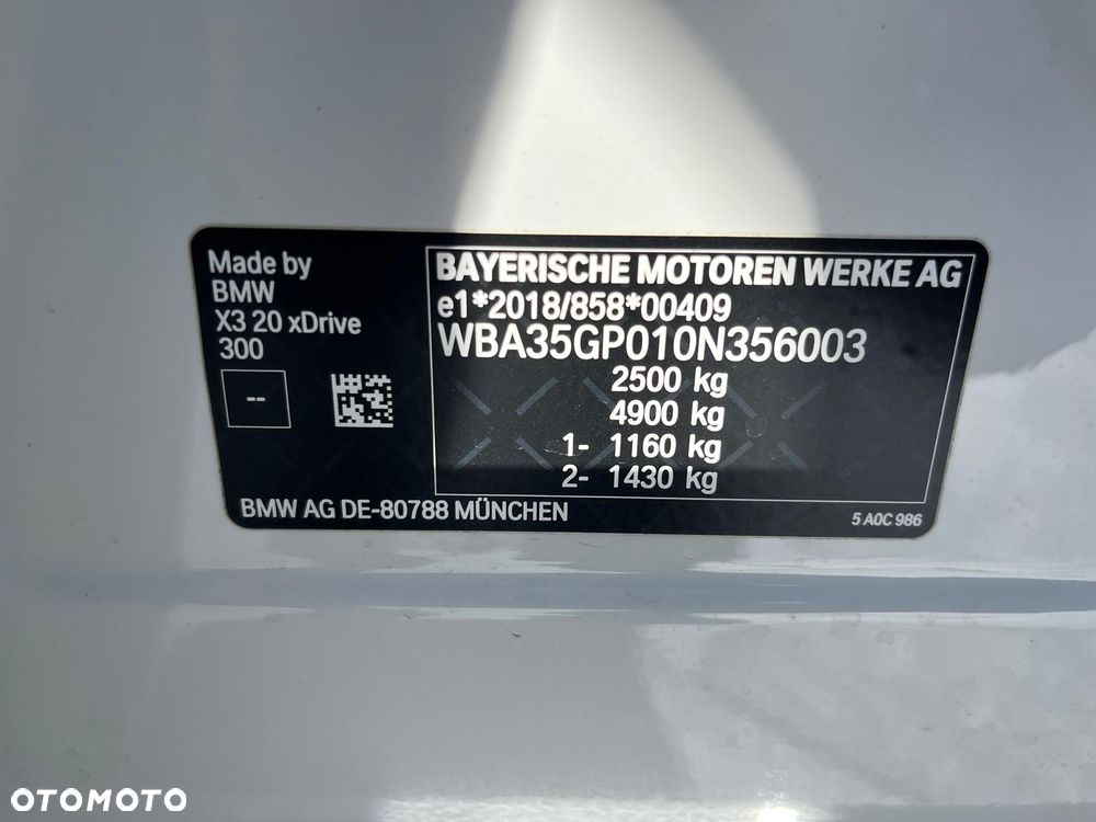 BMW X3 xDrive20 mHEV - 12