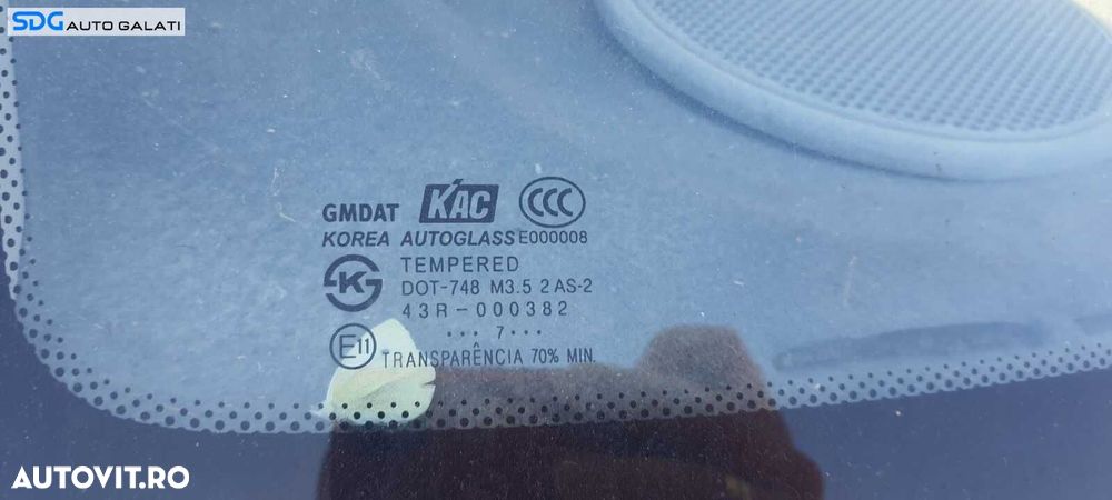Luneta Geam Sticla Chevrolet Aveo Sedan 2003 - 2011 [C1163] - 4