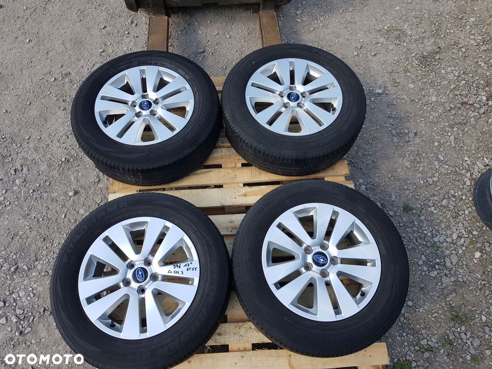 koła alufelgi subaru forester v legacy wrx 7.0 j x 17' 5x114.3 et 55 - 1