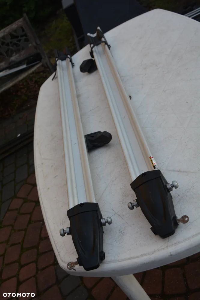 Bagażnik rowerowe Thule 2 sztuki Za widelec model Velo Vise alu klucz - 1