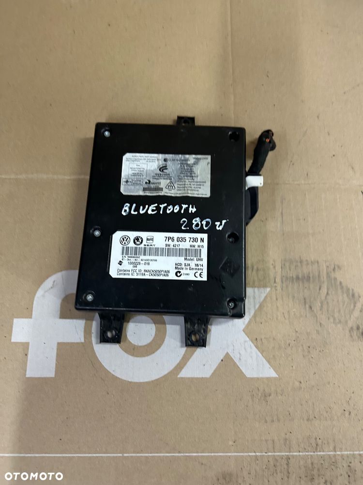 Moduł bluetooth  sterownik 7P6035730N Skkda Seat Volkswagen Audi - 1