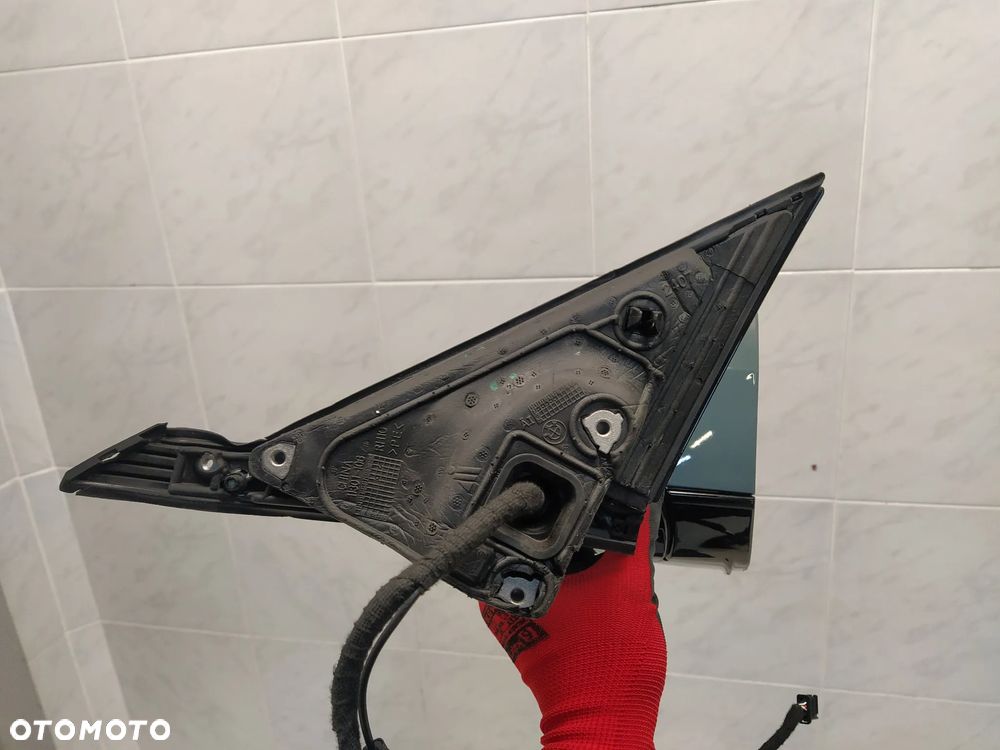 BMW 5 G60 G61 LUSTERKO ZEWNĘTRZNE PRAWE ASFERYCZNE ASYSTENT FOTOCHROM KAMERA 9+8+1 PIN KOMPLETNE UK ORYGINAŁ - 12