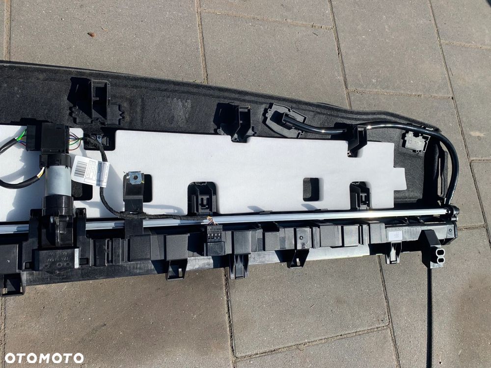 PÓŁKA TYLNA ROLETA ELEKTRYCZNA PODSZYBIE BMW 7 G70 ALCANTARA 5A20E41 - 11