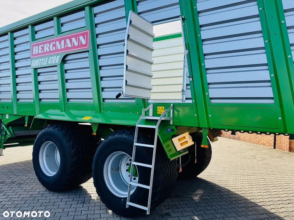 Bergmann Przyczepa samozbierająca Shuttle 470 K duża pojemność - 20