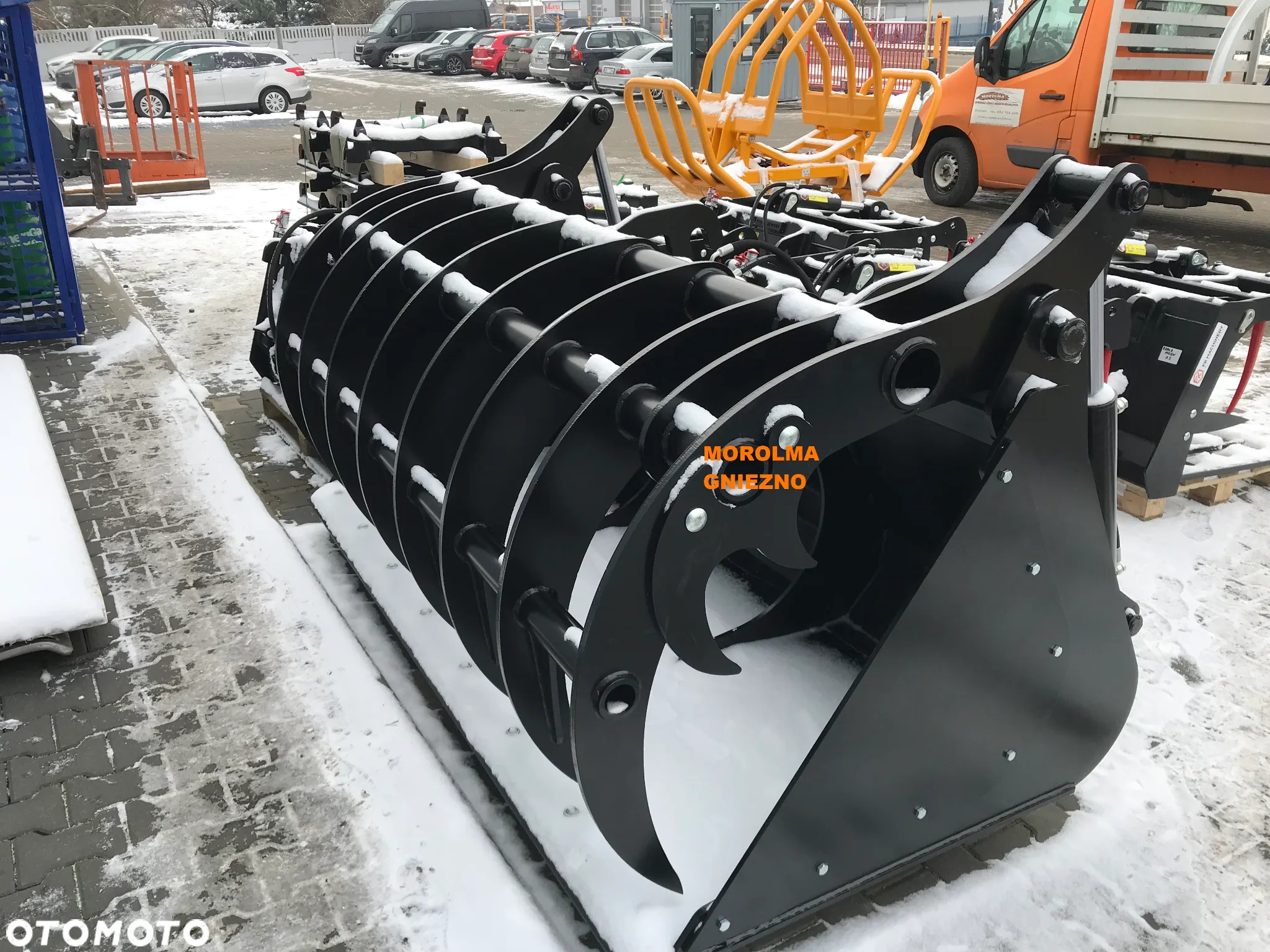 Szufla do zadawania pasz z frezem hydraulicznym szypa łyżka dozująca - 9
