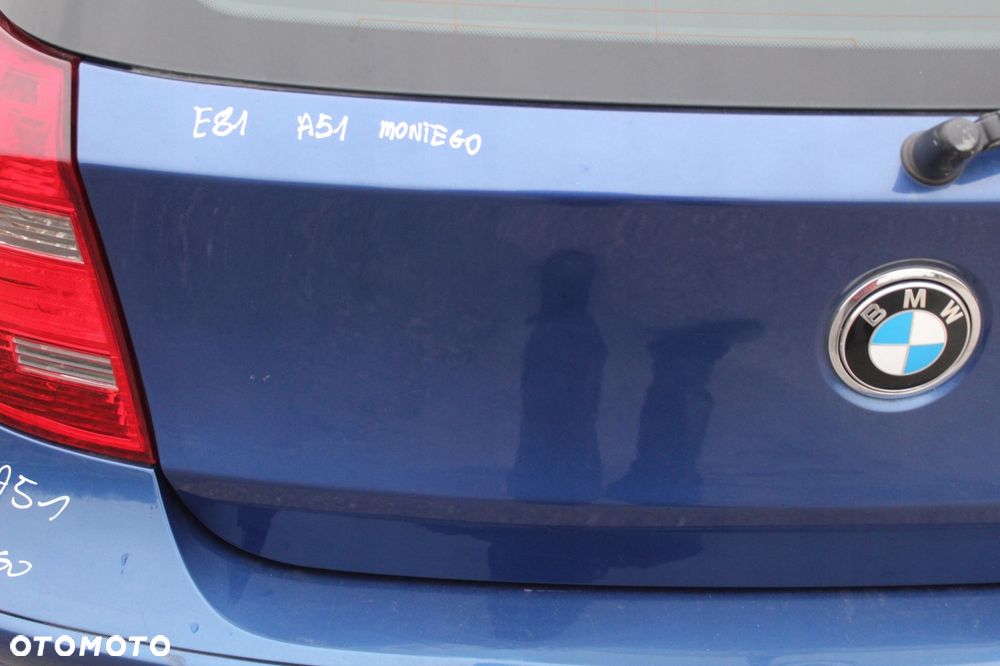 TYLNA KLAPA BAGAŻNIKA BMW 1 E81 E87 A51 MONTEGO - 2