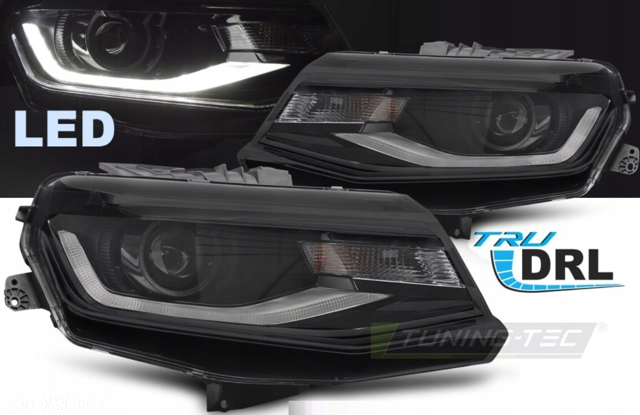 Reflektor Lampa kpl Vland Full Led Neon Tuning Chevrolet Camaro VI 6 2016- - 2