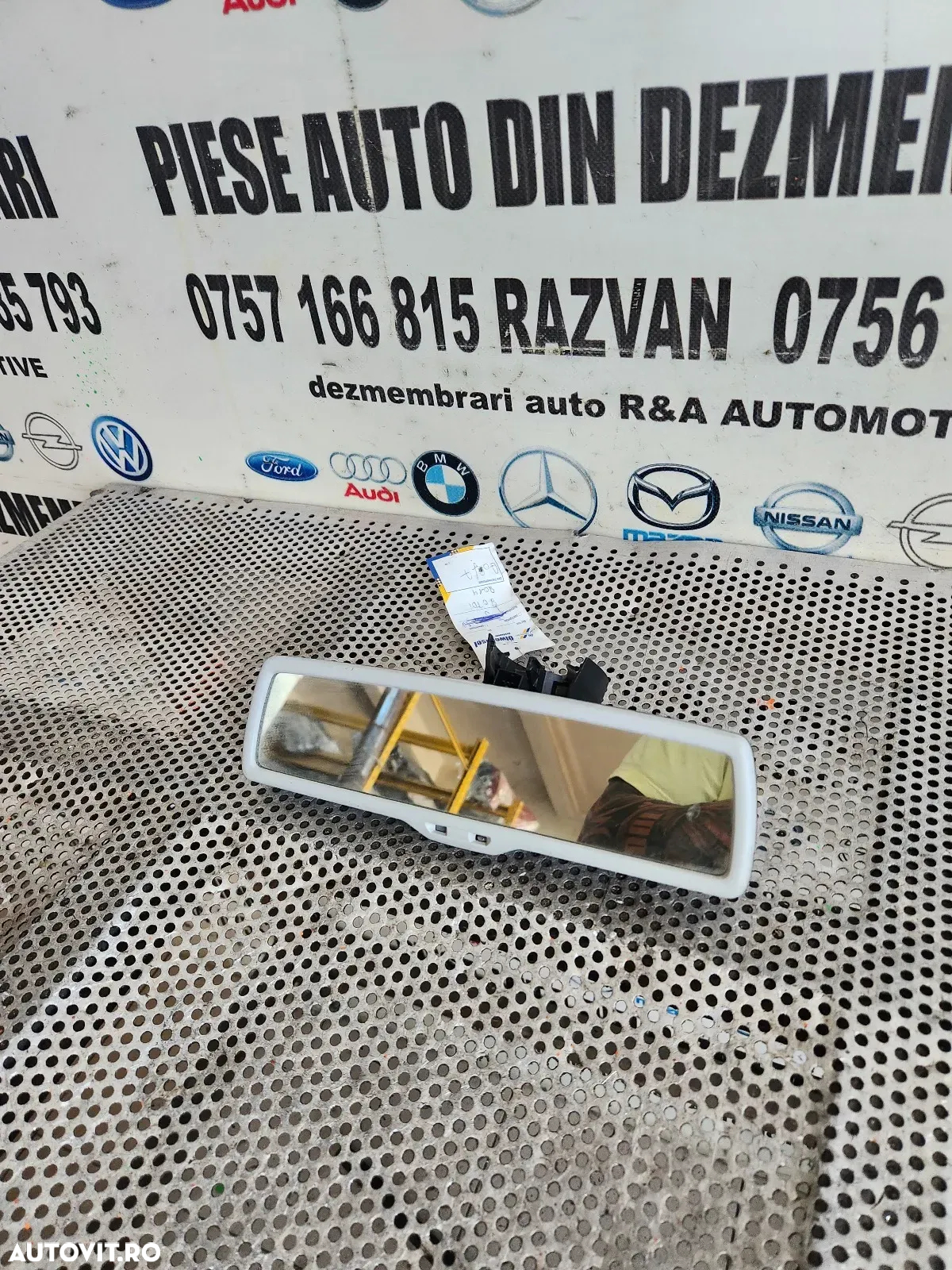 Oglinda Retrovizoare Parbriz Vw Golf 7 VII Cod 7NL - 3