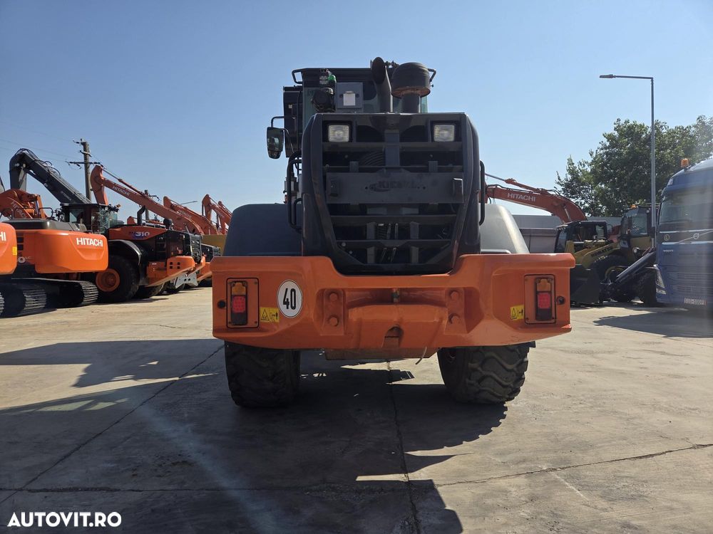 Hitachi ZW150-6, 2018, 5.304h, 21.348km, cupa 2,5mc, Masa 14 tone, cupla rapida, anv Michelin 80% ok, cantar, camera spate masalier, FULL OPTION, filtru suplimentar, Aer cond, rulat in Germania, posibilitate leasing, STARE FOARTE BUNA-PROMOTIE 69.900 EUR+Tva - 3