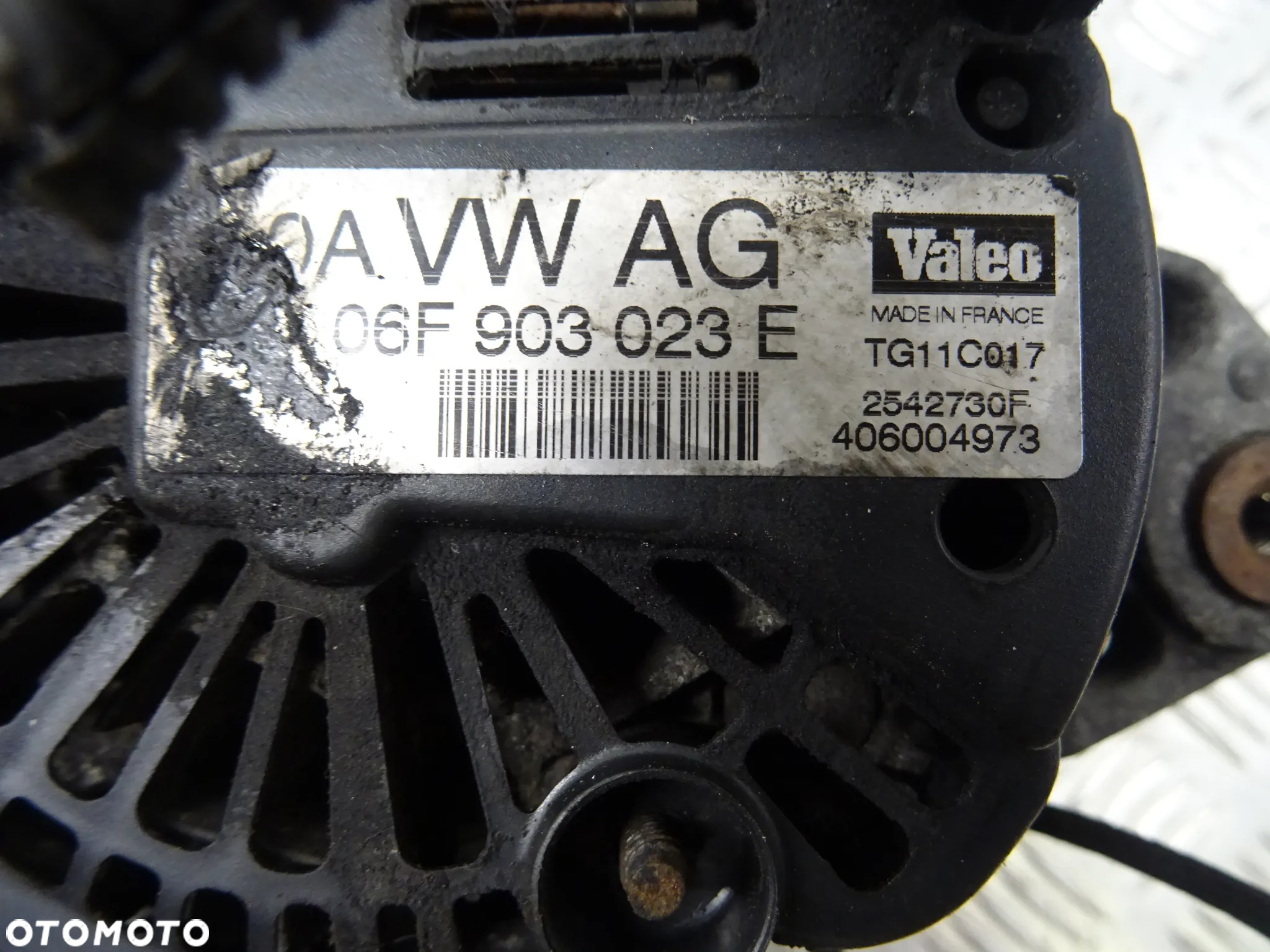 VW CADDY III 03-10 1.9 TDI ALTERNATOR - 6