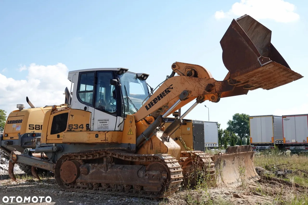 Liebherr R 634 / ŁADOWARKA CZOŁOWA / NA GĄSIENICACH / ZRYWAK TYŁ / 2007 ROK - 2