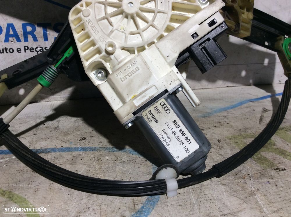 Elevador frente esquerdo Audi A4 2008 Ref. 8K0959801 - 2