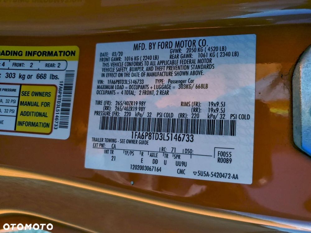 Ford Mustang 2.3 EcoBoost - 8