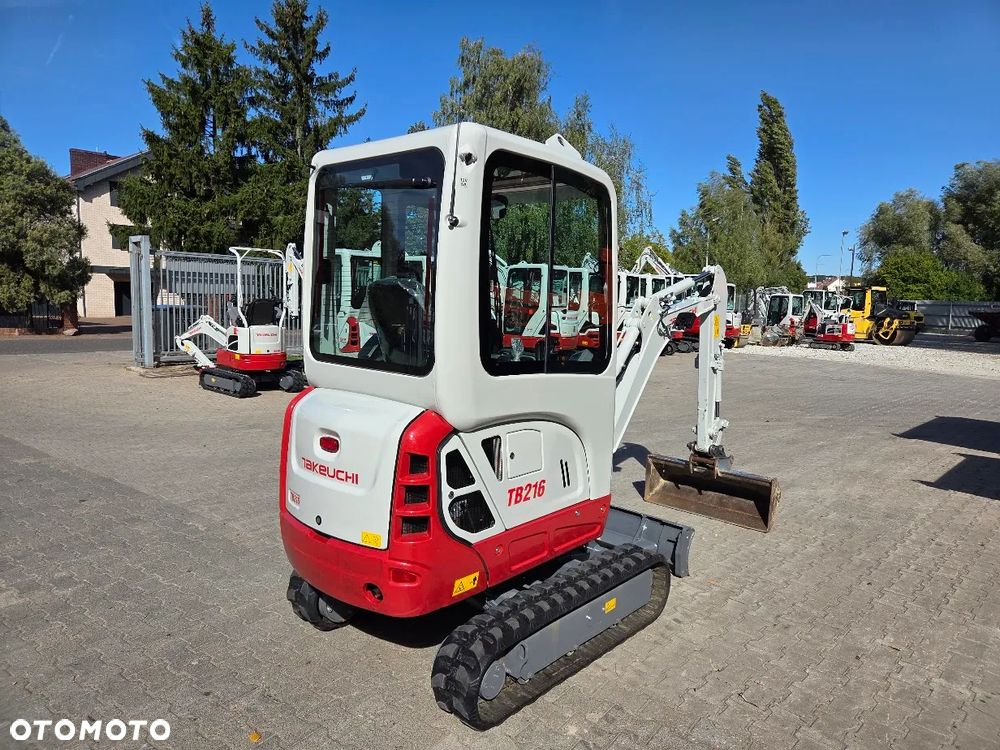 Takeuchi Koparka Gąsienicowa Takeuchi TB216 V0 DEMO - 3 łyżki - 5