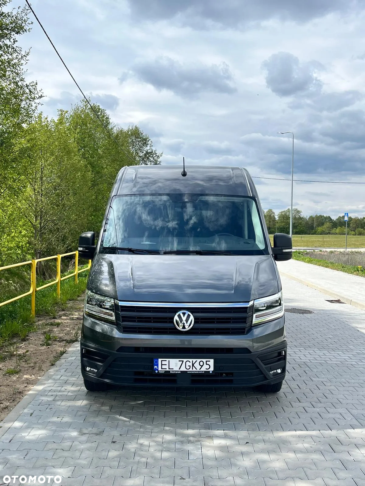 Volkswagen Crafter brygadówka doka 5 miejsc automat - 4