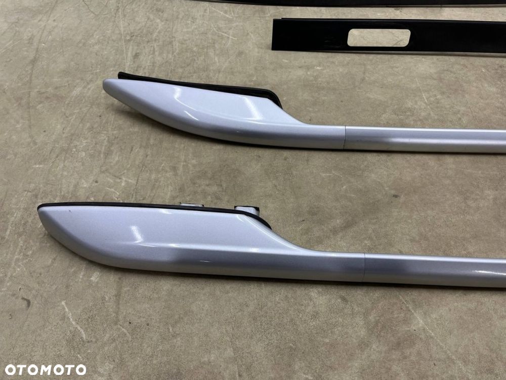 Relingi dachowe Nissan X-Trail III T32 Rogue 13-21r. mocowania bagażnika na dach zaślepki listwy KPL - 2