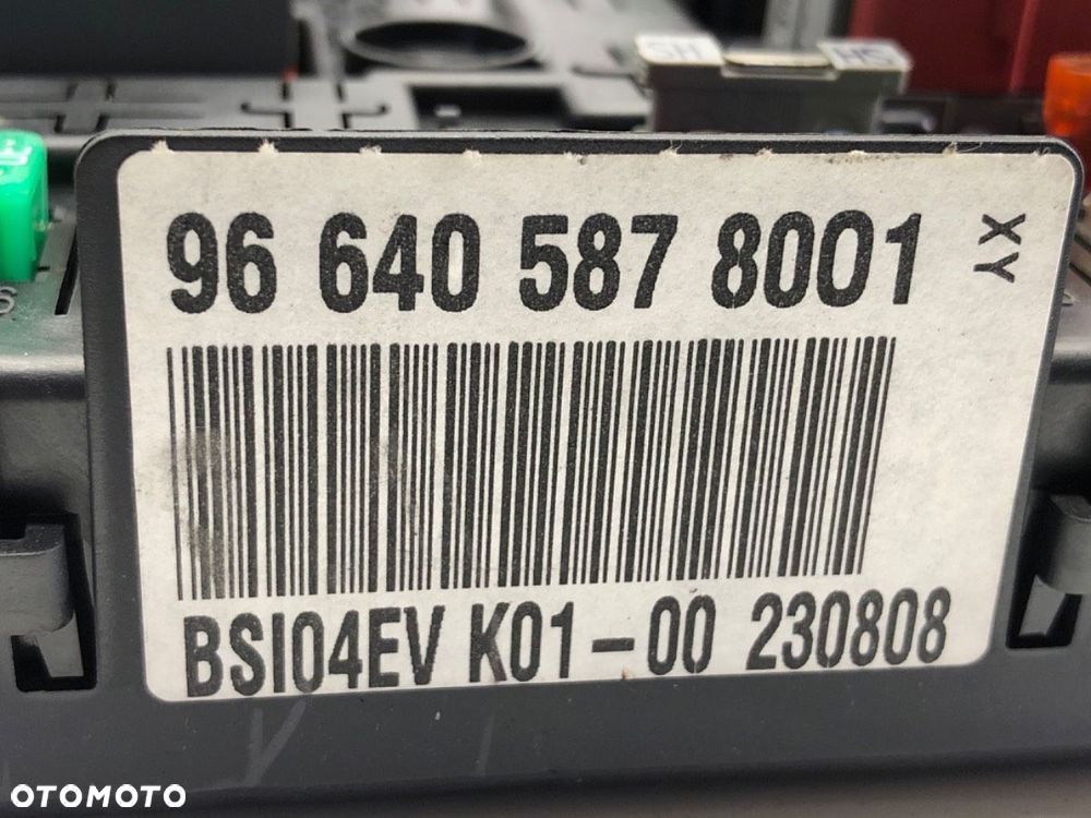 MODUŁ BSI  CITROEN C4 GRAND PICASSO I (UA_) 2006 - 2013 1.6 HDi 80 kW [109 KM] olej napędowy 2006 - 5