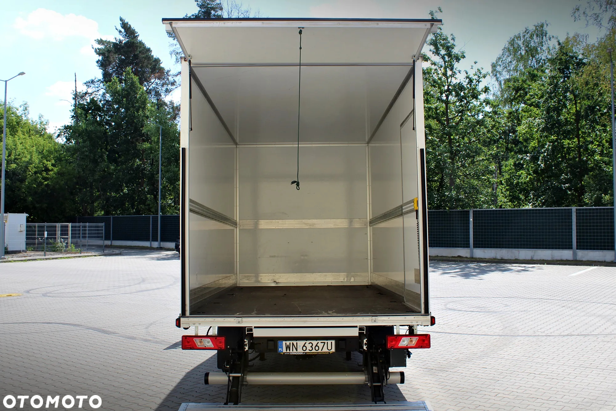 Ford Transit kontener 9 euro palet + winda BAR 750kg - 25