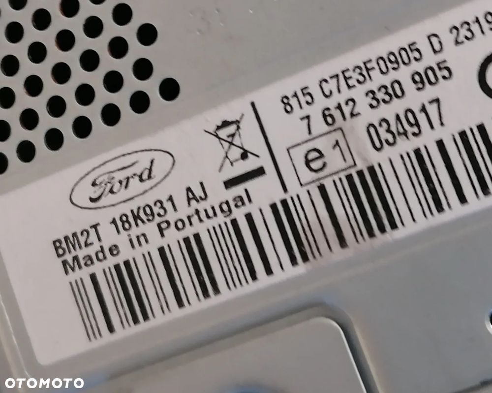 FORD S-MAX MK1 13r LIFT NAWIGACJA NAVI GPS RADIO CD BM2T18K931AJ - 3