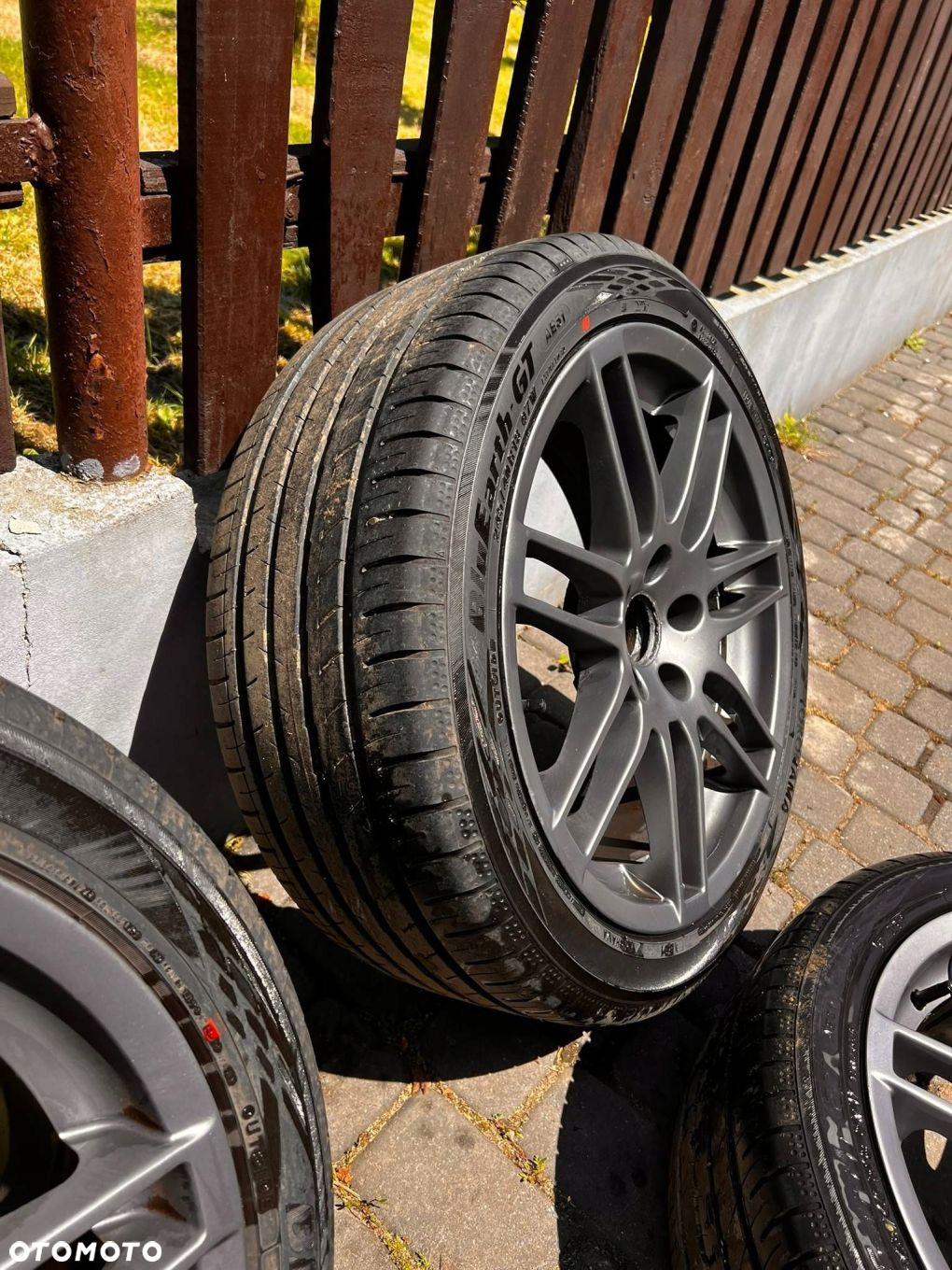 Audi TT TTS FELGI KOŁA 18 Yokohama DOT4023 8J ET 245/40/18 7mm ET43 5x112 - 6