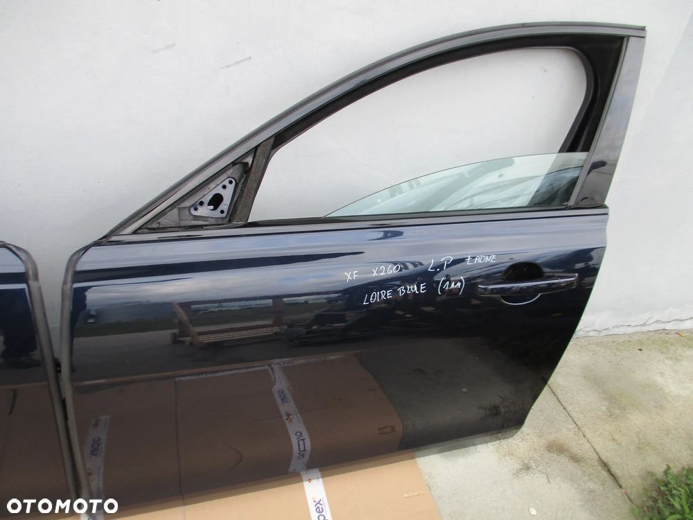JAGUAR XF X260 DRZWI LEWE PRAWE PRZÓD TYŁ SPORTBRAKE KOMBI LOIRE BLUE 1AM - 8