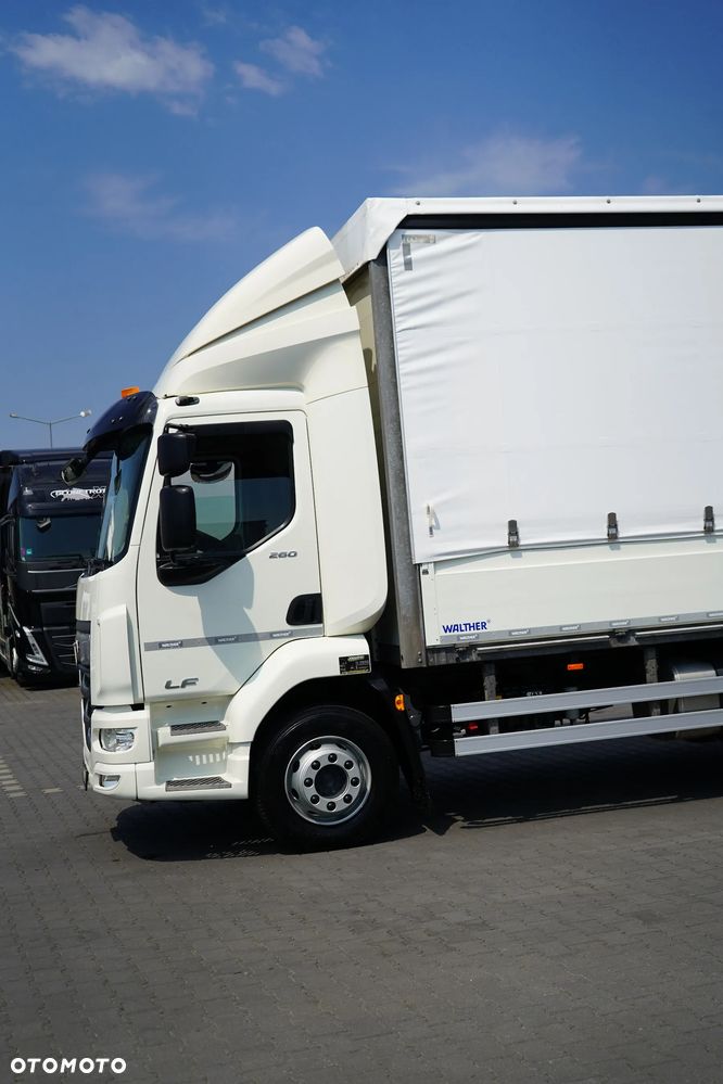 DAF LF / 260 / E 6 / ACC / BURTOFIRANKA + WINDA / ŁAD. 8 975 KG / 18 PALET - 24