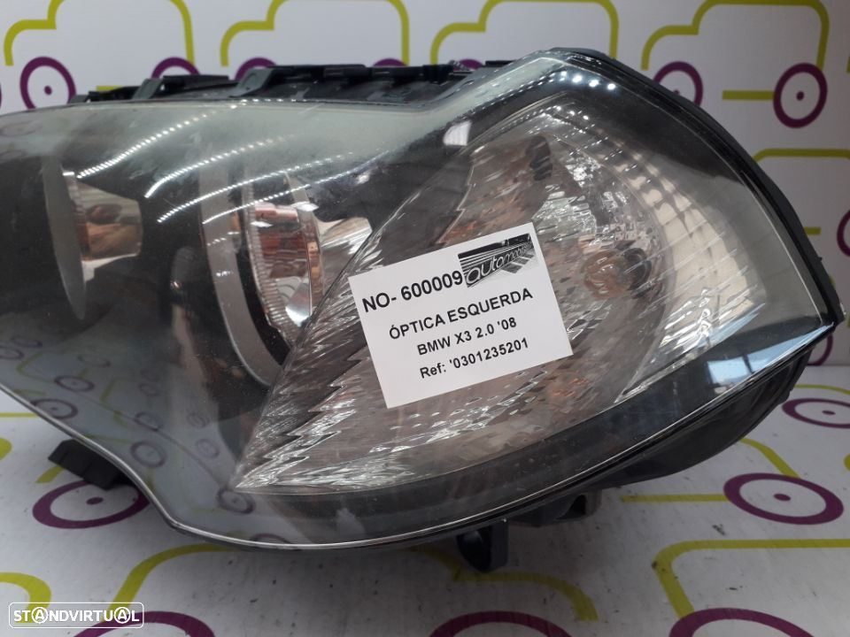 Óptica Esquerda BMW X3 2.0 150 Cv de 2008 - Ref: 0301235201 - NO600009 - 2