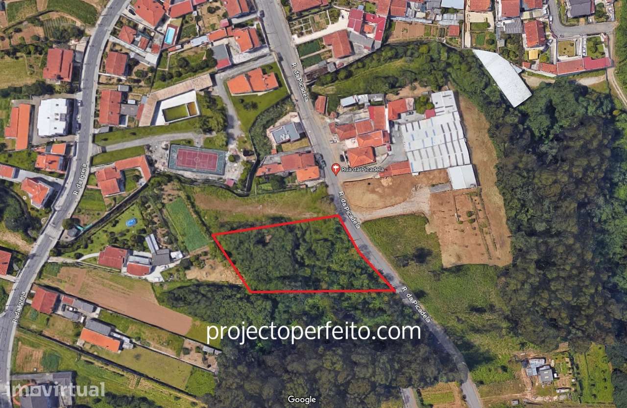 Terreno Rústico  Venda em Anta e Guetim,Espinho - Grande imagem: 3/4