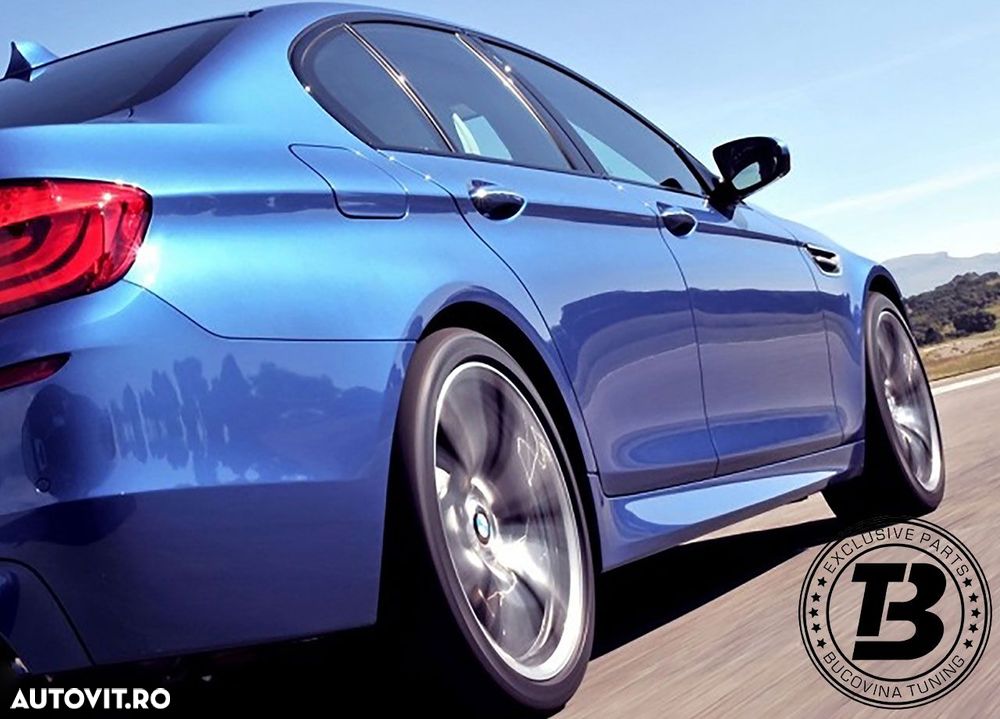 Praguri Laterale compatibile cu BMW Seria 5 F10 F11 M5 Design - 6