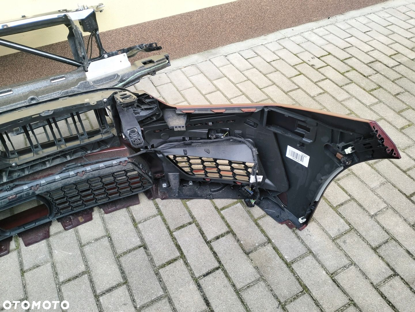 ZDERZAK PRZEDNI PRZÓD WZMOCNIENIE PAS PRZEDNI BMW 8 F91 F92 F93 M8 - 6