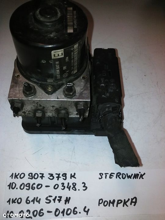 POMPA ABS ESP AUDI A3 GOLF V 1K0614517H 1K0907379K - 1