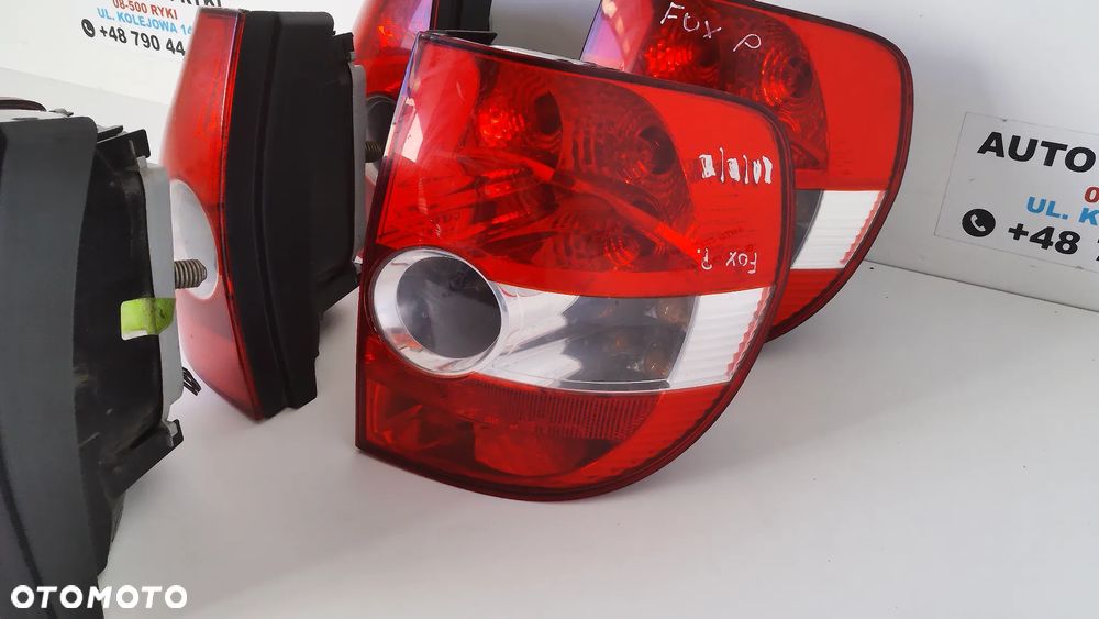 VW Fox Lampa Tył Prawa Lewa strona - 3