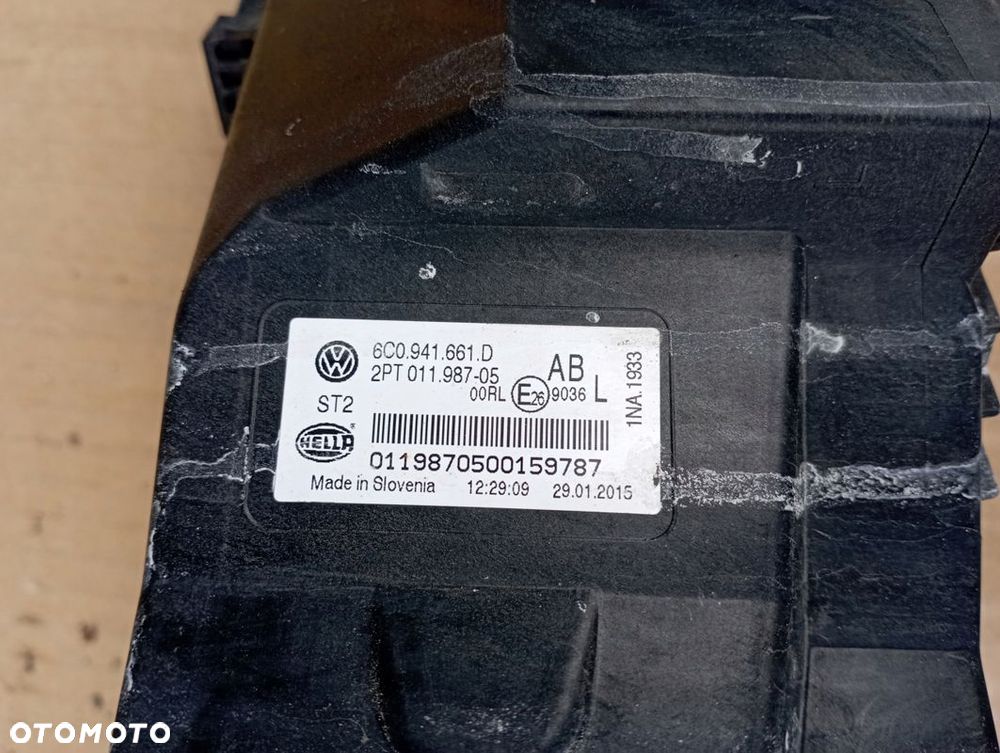 VW POLO 6C KRATKA HALOGEN LEWY PRZÓD PRZEDNI 6C0941661D 6C0853665J - 4