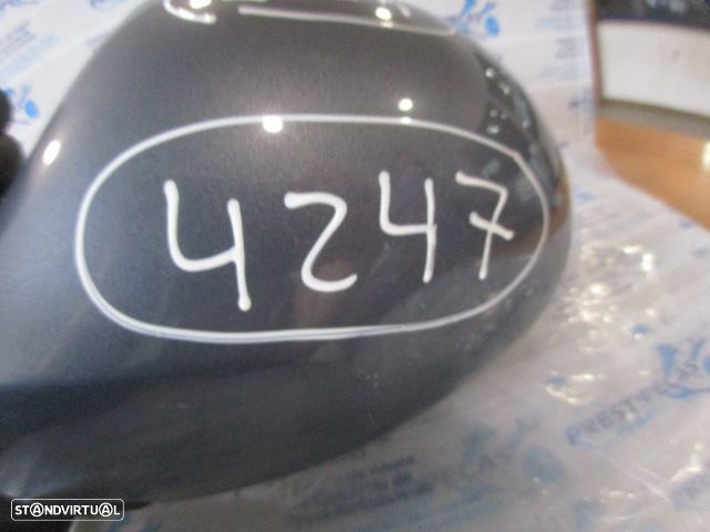 Espelho Esp4247 RENAULT TWINGO 2 FASE 1 2007 1.2I 75CV 3P CINZA ESQ ELETRICO 5 PINOS - 4