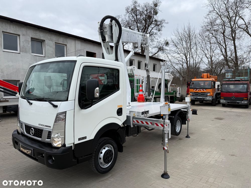 Nissan Podnośnik Koszowy Multitel MJ 201 21 Metrów 13 w Bok Tylko 960 MTH ! Kosz 225  KG! Zwyżka! Ogon  ! UDT! jak Wumag Ruthmann GSR - 1