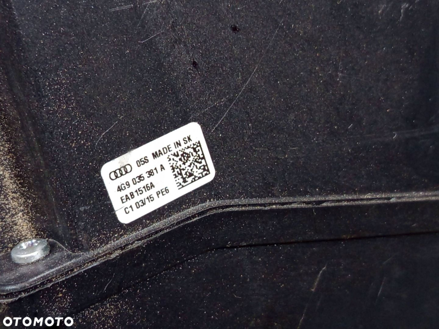GŁOŚNIK NISKOTONOWY SUBWOOFER AKTYWNY AUDI A6 S6 RS6 C7 4G KOMBI 4G9035381A - 5