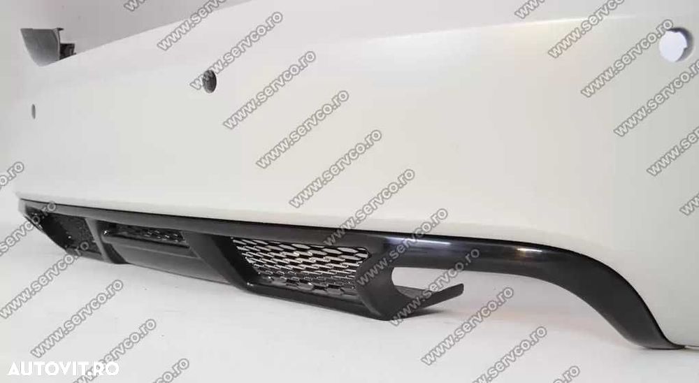 Prelungire spoiler tuning sport bara spate Audi A6 C6 4F ABT Sedan S line RS6 S6 2004-2008 ver. 2 - 15