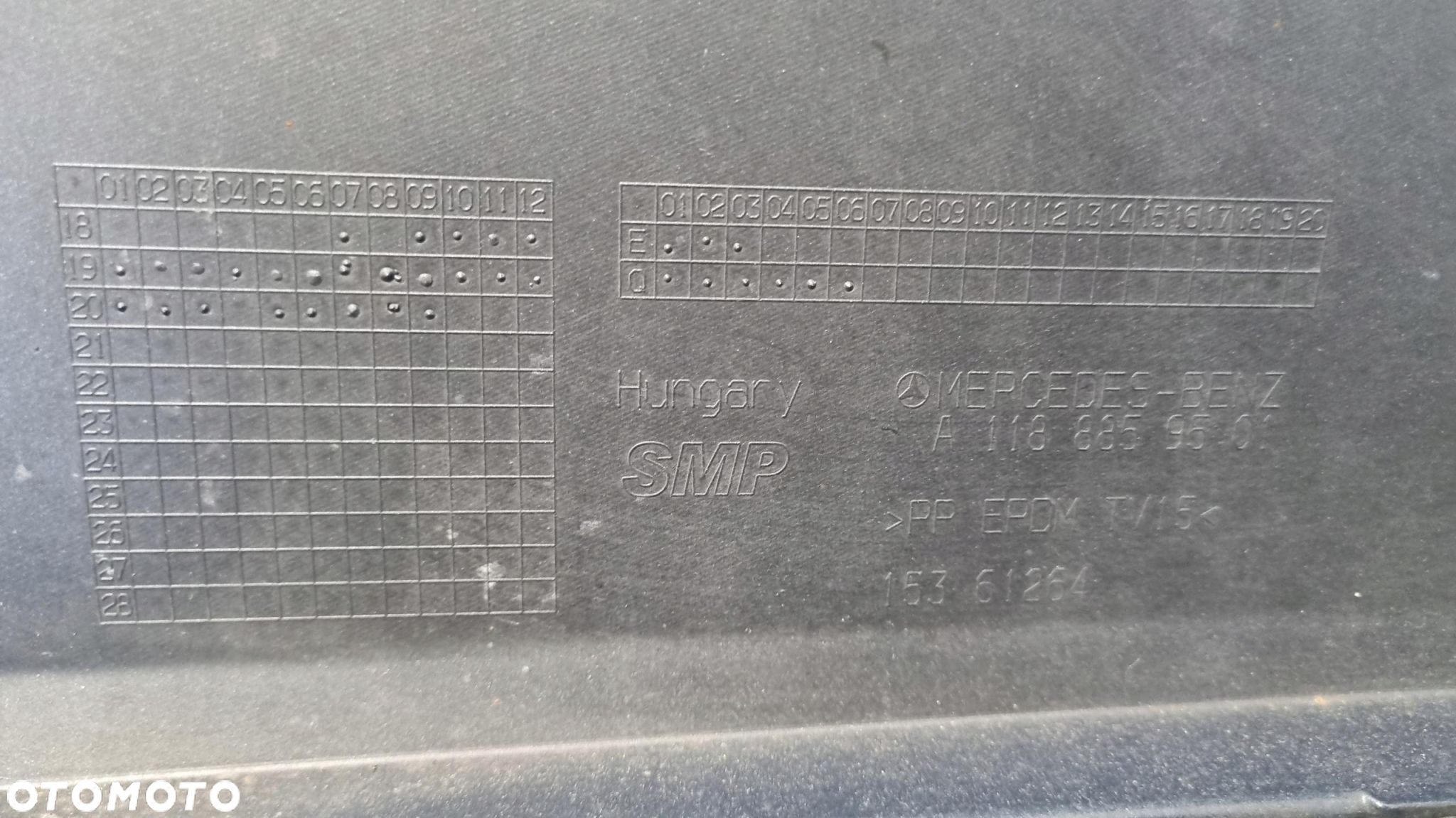 Mercedes CLA W118 C118 AMG CLA45 45 AMG Zderzak tył tylny - 8
