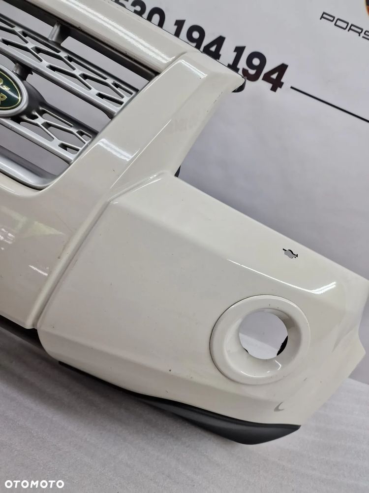 LAND ROVER FREELANDER II 2 07- ŁADNY ZDERZAK PRZEDNI PRZÓD + GRILL + KRATKA , KOLOR BIAŁO - KREMOWY , NR 6H52-17D957-A , NR AUKCJI NZ1123 - 15